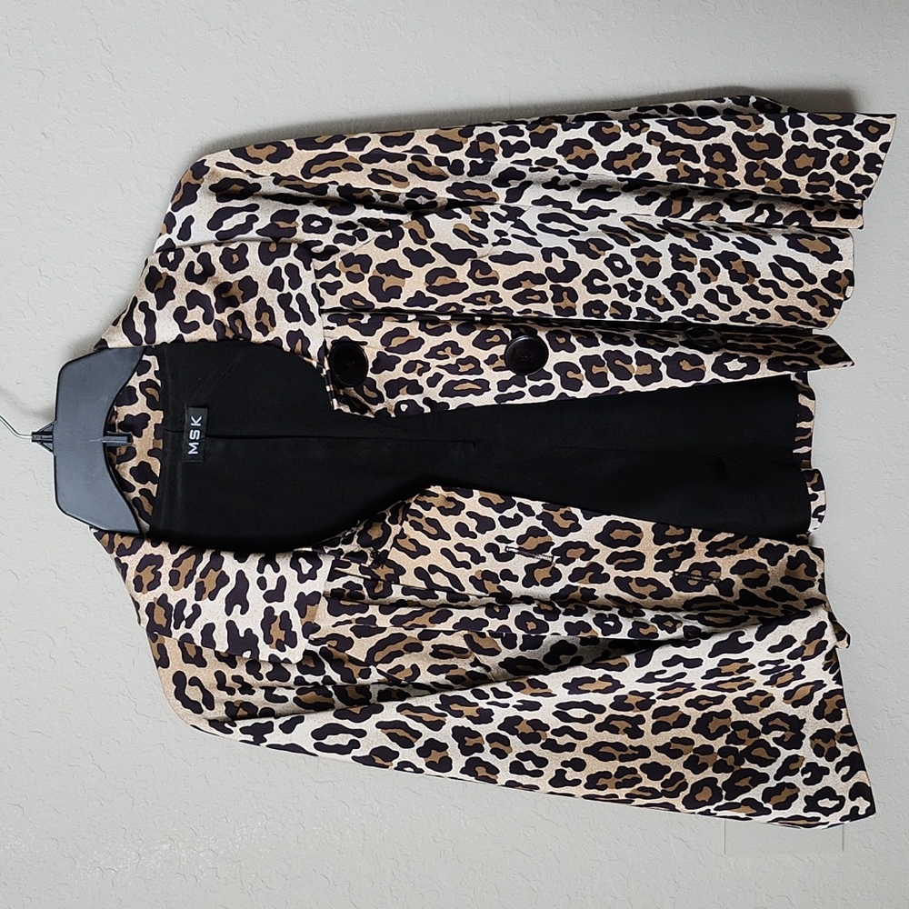 Leopard evening jacket
